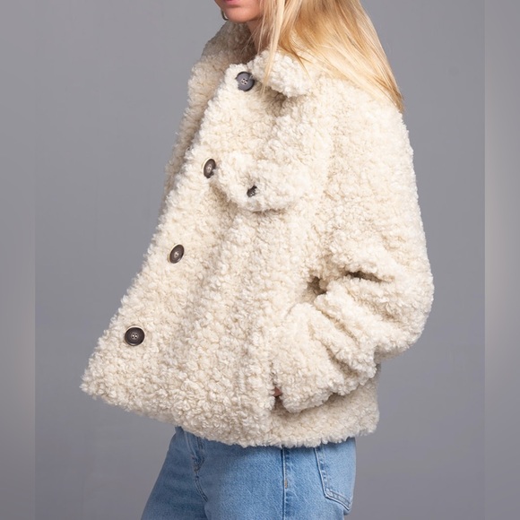 Zara teddy jacket - Picture 1 of 3